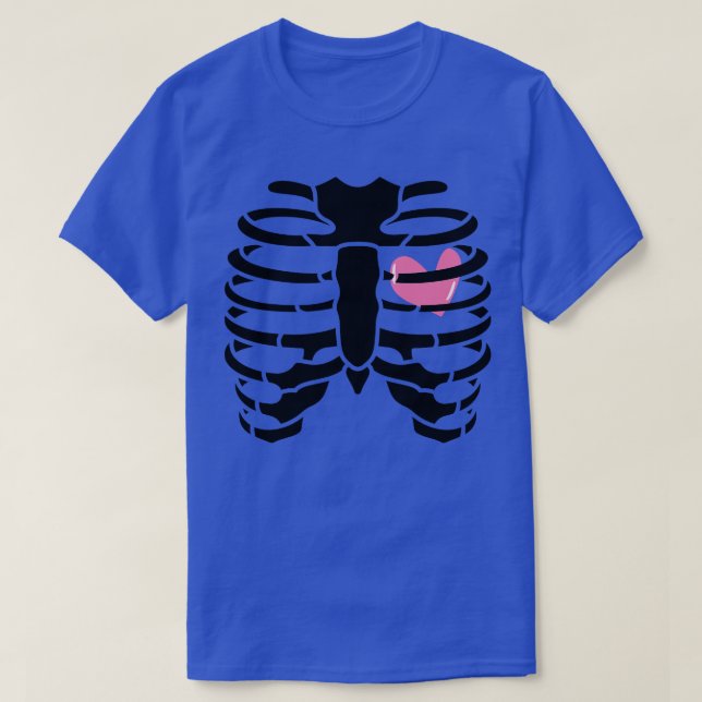 Ribs and Heart 6 T-Shirt (Design Front)