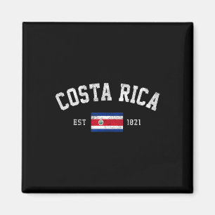 Rica Est. 1821 Costa Rican Flag Independence Day  Magnet