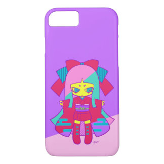Rica girls D [purple and pink] - D子（紫ピンク） Case-Mate iPhone Case