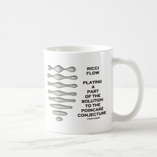 Ricci Flow Solution Poincaré Conjecture (Geometry) Coffee Mug