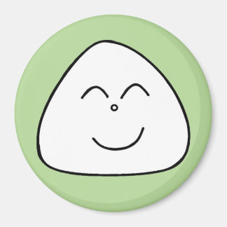 Rice ball face magnet (Green 40)