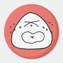 Rice ball face (Red 10)