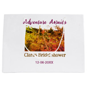 Rice fields adventure awaits bridal shower name fa large gift bag