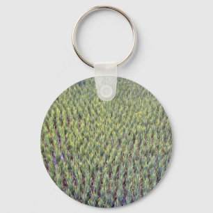 Rice paddy, Indonesia Keychain