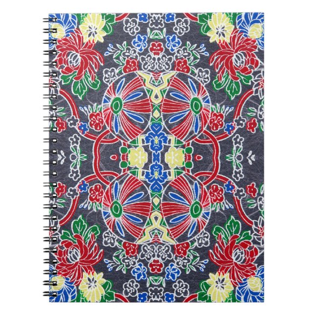 Rice Paper Chiyogami Art Notebook (Front)