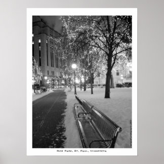 Rice Park, St. Paul, MN Poster