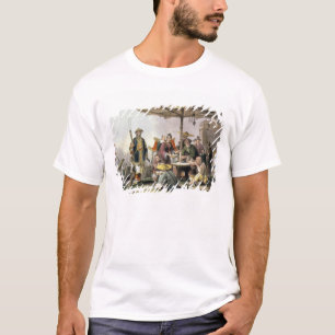 Rice Sellers at the Military Station of Tong-Chang T-Shirt