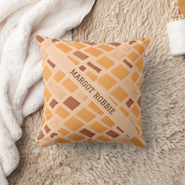 Rice treat Geometric Colourful Personalized Patter Throw Pillow (Blanket)