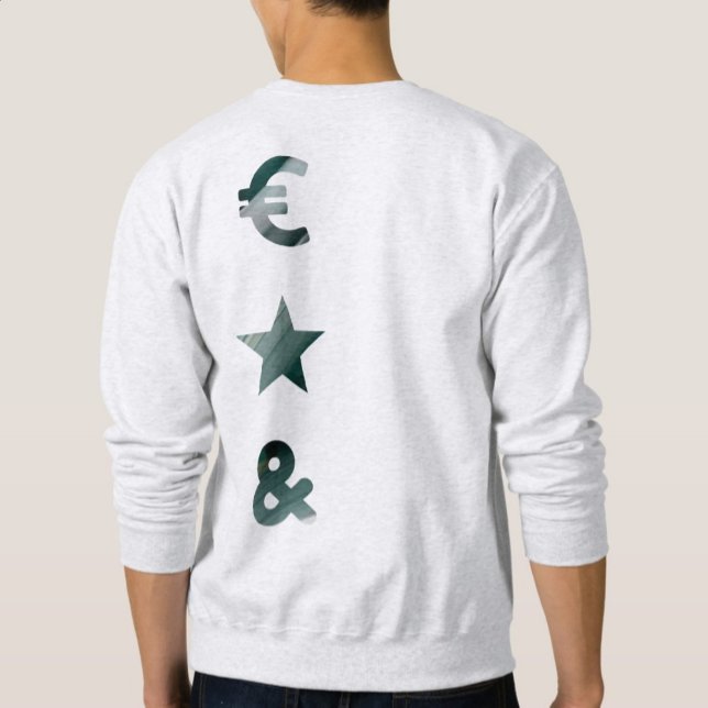 RICH Back Print Sweatshirt Trend Abstract Green (Creator Uploaded)