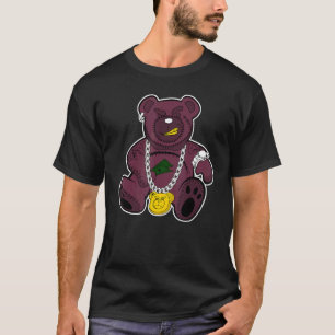 Rich Bear Hiphop High Bordeaux 1s Matching T-Shirt