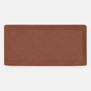 Rich brown textured swirling pattern banner