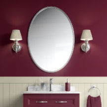 Rich Burgundy Minimalism - Burgundy - Modern Chic