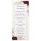 Rich Burgundy Red Blush Pink Roses Floral Wedding 