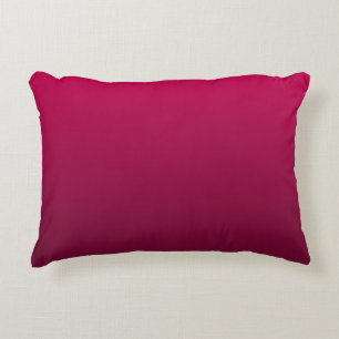 Rich Burgundy Shades Red Purple Accent Pillow