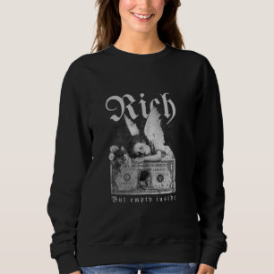 rich but empty inside angel sweatshirt