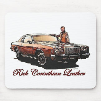 Rich Corinthian Leather mouse pad