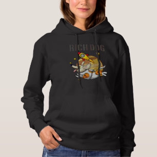 Rich Dog Planets Astronaut Tourist Spacedog Hoodie