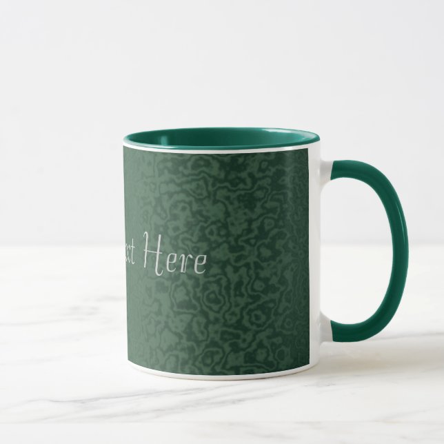 Rich Emerald Green Mug (Right)