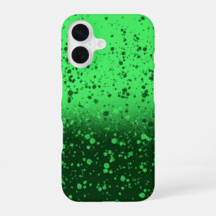 Rich Emerald Minimalist Art iPhone 16 Case