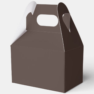 Rich Espresso Favor Box