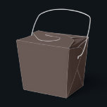 Rich Espresso Favor Box<br><div class="desc">☕ Rich Espresso A bold and grounding shade, Rich Espresso draws its warmth from the deep richness of freshly brewed coffee. This luxurious brown sits at the intersection of comfort and sophistication—dark enough to anchor a design, yet warm enough to invite curiosity. Colour Meaning & Mood: Often associated with strength,...</div>