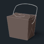 Rich Espresso Favor Box<br><div class="desc">☕ Rich Espresso A bold and grounding shade, Rich Espresso draws its warmth from the deep richness of freshly brewed coffee. This luxurious brown sits at the intersection of comfort and sophistication—dark enough to anchor a design, yet warm enough to invite curiosity. Colour Meaning & Mood: Often associated with strength,...</div>