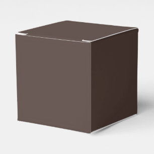 Rich Espresso Favor Box
