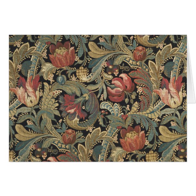 Rich Floral Tapestry Brocade Antique Classic (Front Horizontal)