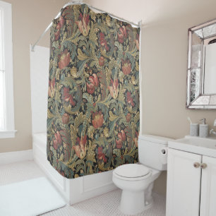 Rich Floral Tapestry Brocade Antique Victorian