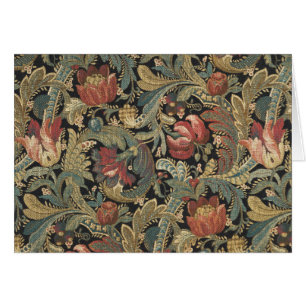 Rich Floral Tapestry Brocade Damask