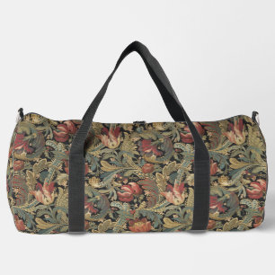 Rich Floral Tapestry Brocade Damask Duffle Bag