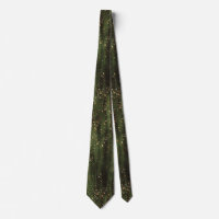Rich Green and Gold Abstract Sparkle Pattern