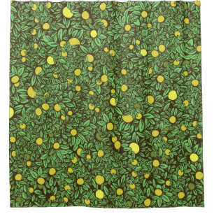 Rich Green Fruit Garden Trees