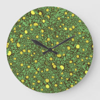 Rich Green Fruit Garden Trees