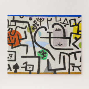 Rich Harbour by Paul Klee Jigsaw Puzzle