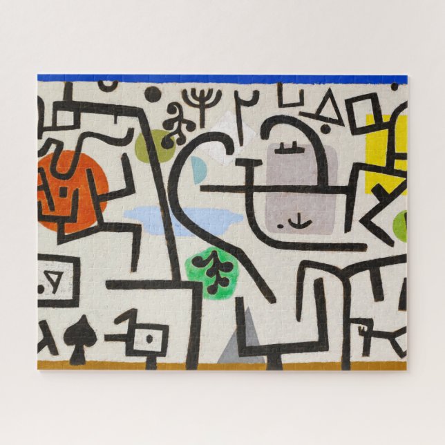 Rich Harbour by Paul Klee Jigsaw Puzzle (Horizontal)