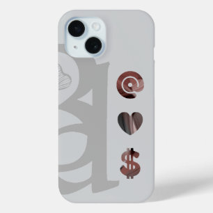 RICH iPhone Cases Trend Abstract Black Powdery