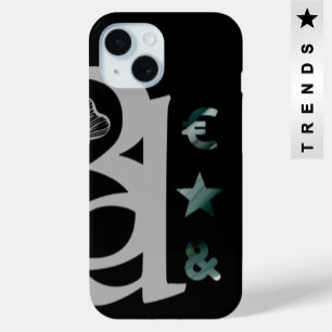 RICH iPhone Cases Trend Abstract Black White Green