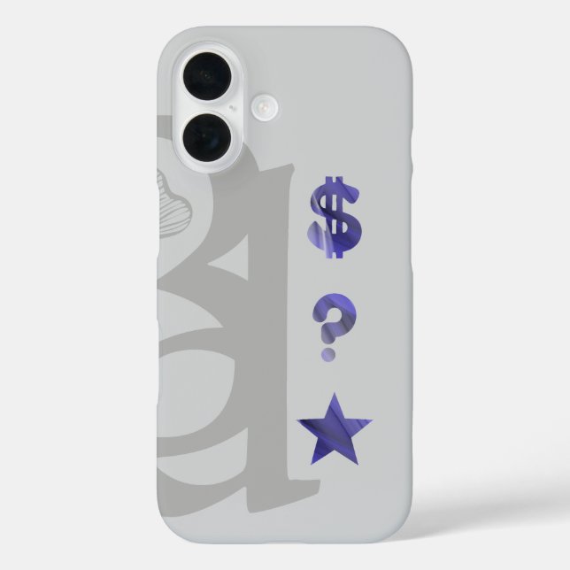 RICH iPhone Cases Trend Abstract Lavender Violet (Back)