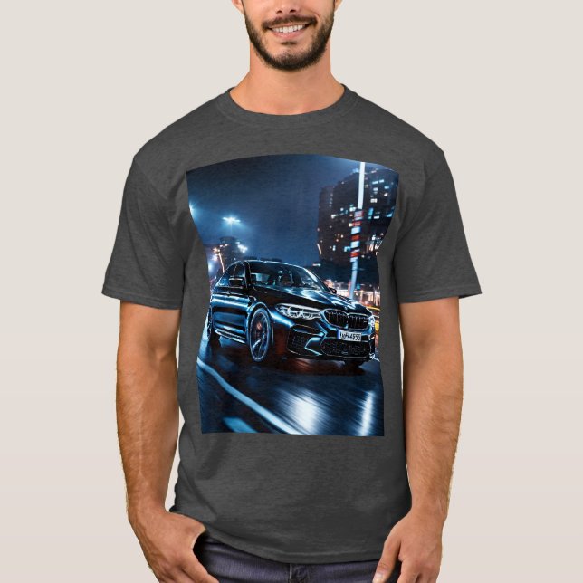 rich man bmw T-Shirt (Front)