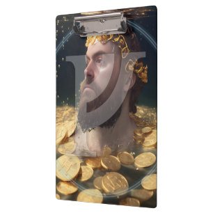 Rich Man Rune Clipboard Feoh Fehu Viking Anglo