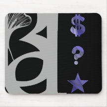 RICH Mousepad Trend Abstract Lavender Violet