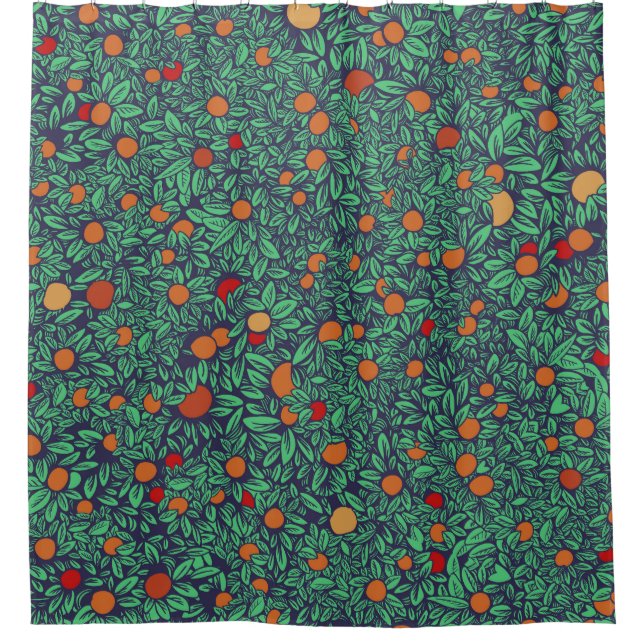 Rich Orchard: Vintage Tree Pattern. (Front)