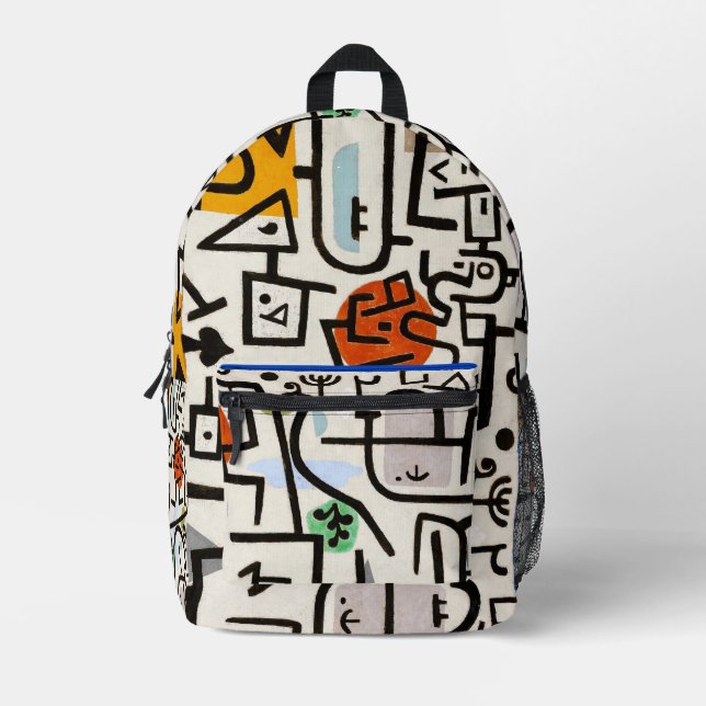Rich Port  Printed Backpack (Front)