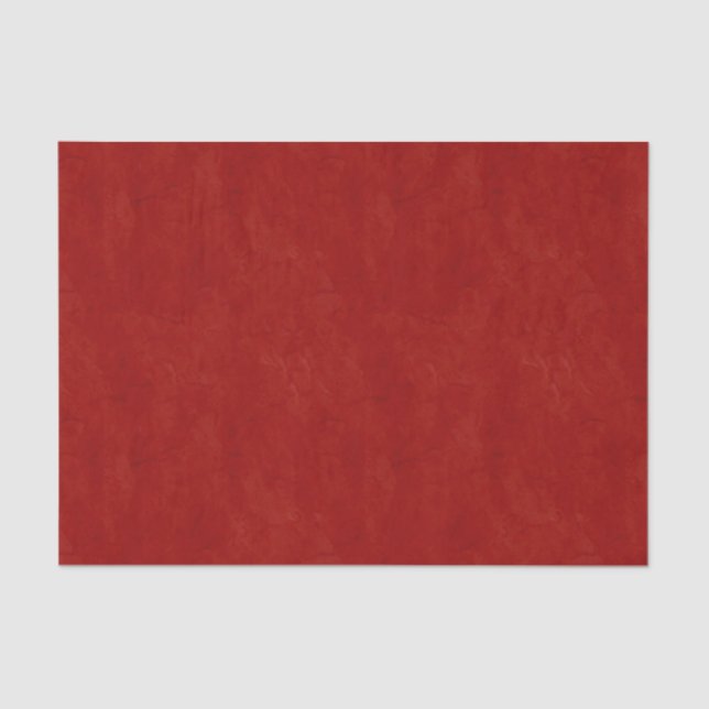 Rich Red Textured Tissue Paper (Front)