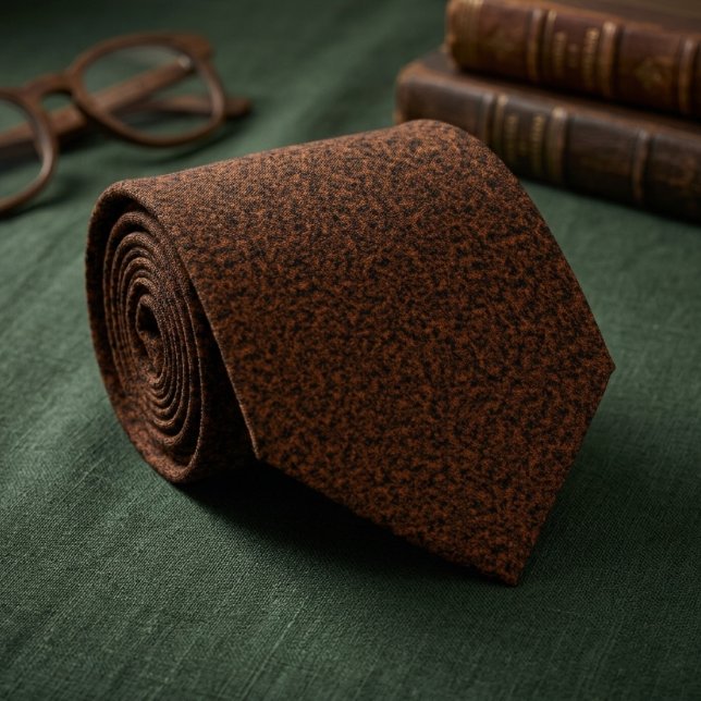 Rich Terracotta Tweed Tie (Creator Uploaded)