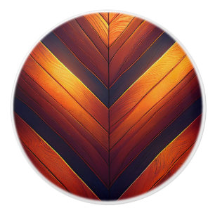 Rich Wood Style Ceramic Knob