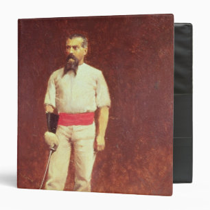 Richard Burton in Fencing Dress, 1889 Binder
