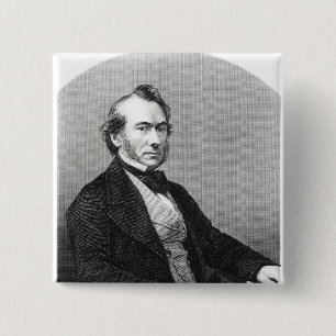 Richard Cobden 2 Inch Square Button