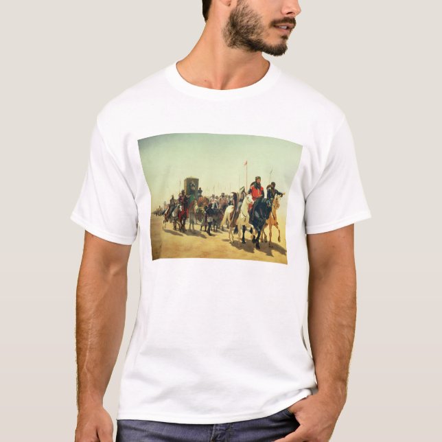 Richard Coeur de Lion on his way to Jerusalem T-Shirt (Front)